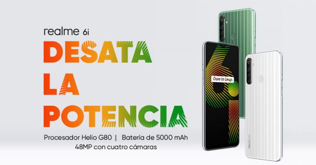 Amazon España vende el smartphone Realme 6i