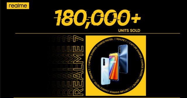 Realme vende mas de 180.000 unidades de Realme 7 en su primera venta