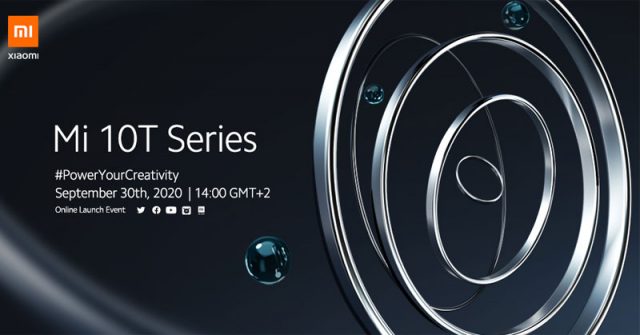 Fecha de lanzamiento de Xiaomi Mi 10T Series será el 30 de septiembre