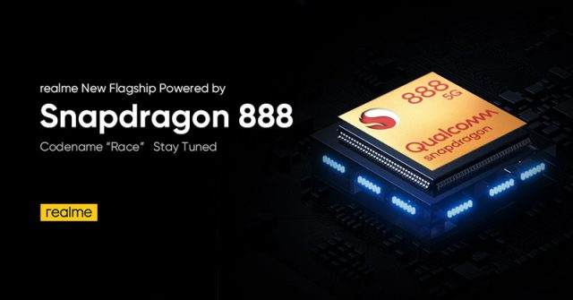 Realme "Race" con Snapdragon 888 confirmado oficialmente