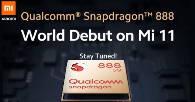 Xiaomi Mi 11 será el primero en usar el nuevo Snapdragon 888