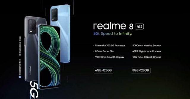 Realme 8 5G desembarca con chip Dimensity 700 y LCD de 90Hz
