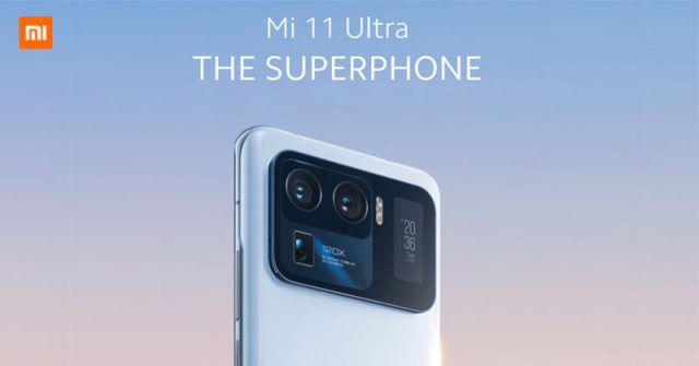 Xiaomi Mi 11 Ultra fue lanzado en India a 933 dólares