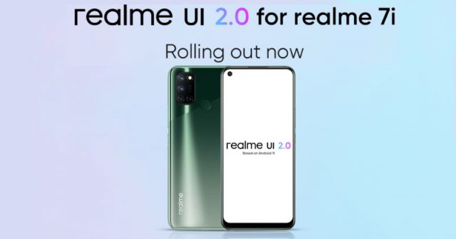 Realme 7i recibe la actualización estable de Android 11 (realme UI 2.0)