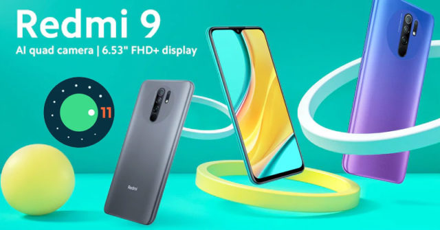 Redmi 9 variantes globales comienzan a recibir la actualización de Android 11