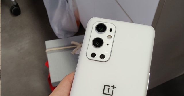 Aquí está el OnePlus 9 Pro en blanco deslumbrante