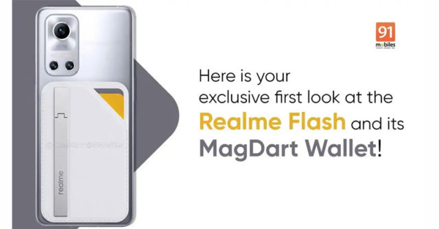 Aquí está MagDart Wallet: la versión de Realme de MagSafe Wallet.