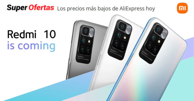 Super oferta Aliexpress: Xiaomi Redmi 10 a solo 186 dólares!