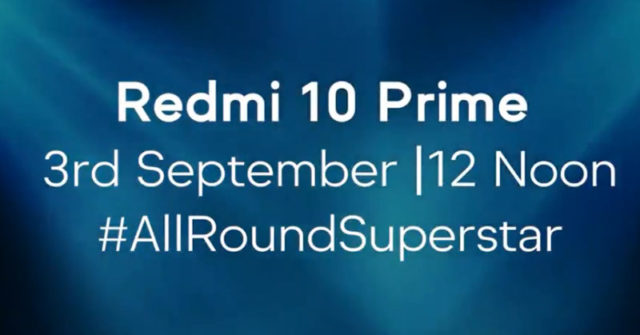 Se confirmó que Redmi 10 Prime incluye una batería de 6000mAh con carga inversa
