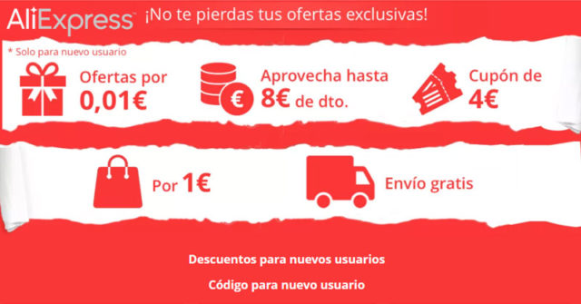 Hasta 9 euros de descuento en Aliexpress solo para España!