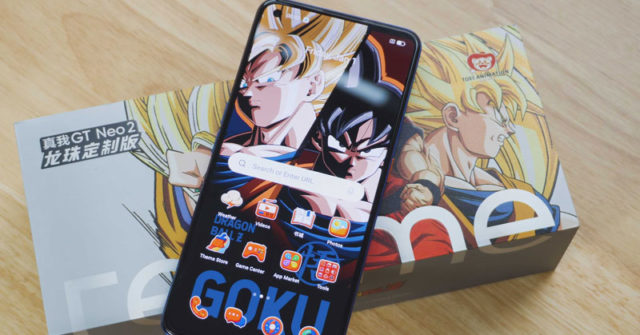 Realme GT Neo2 DragonBall Z edición limitada