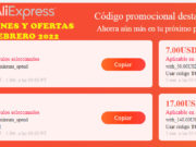 Cupones y Ofertas Aliexpress Febrero 2022