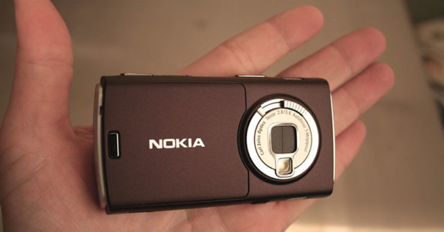 Nokia N95, uno de los mejores primeros teléfonos inteligentes