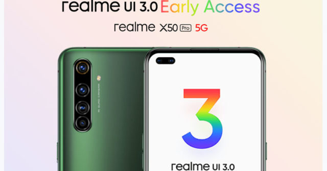 Android 12 disponible para Realme X50 Pro a través de Realme UI 3.0 Early Access