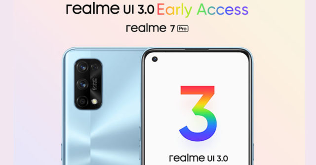 Realme 7 Pro obtiene Android 12 a través de Realme UI 3.0 Early Access
