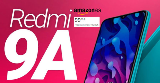 Redmi 9A a solo 99 euros en Amazon España!