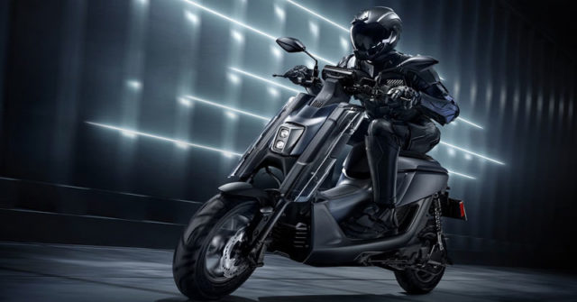 Yamaha lanza el e-scooter EMF alimentado por la batería intercambiable de Gogoro