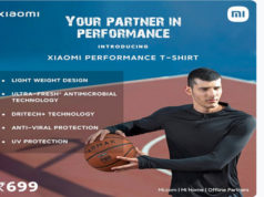 Xiaomi lanza una camiseta Anti-Viral Performance para entusiastas de los deportes en India