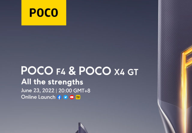 POCO X4 GT ya tiene fecha de lanzamiento confirmado