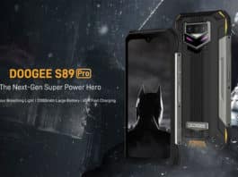 DOOGEE S89 Pro con una batería enorme y diseño de Batman se lanzará el 25 de julio