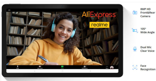 Tableta Realme Pad X con Android, 6GB, 128GB, se vende muy rápido en Aliexpress!
