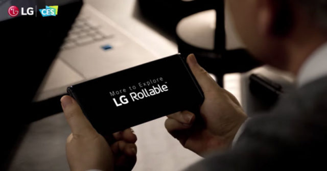Un smartphone enrollable de LG aparece en YouTube, así es como se ve!