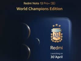 Redmi Note 13 Pro+ World Champions Edition para fanáticos de AFA se lanzará en India el 30 de abril