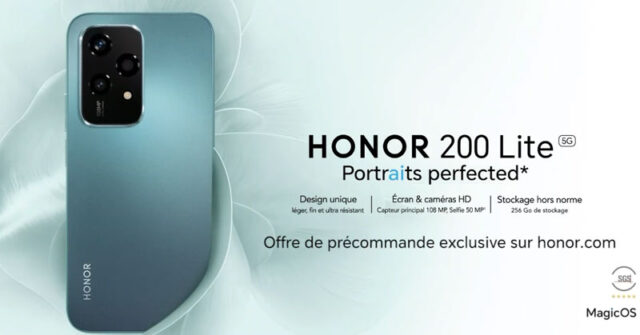 Honor 200 Lite 5G ya está disponible para España en Amazon
