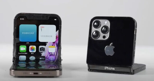 El primer iPhone plegable podría tener una pantalla de Samsung