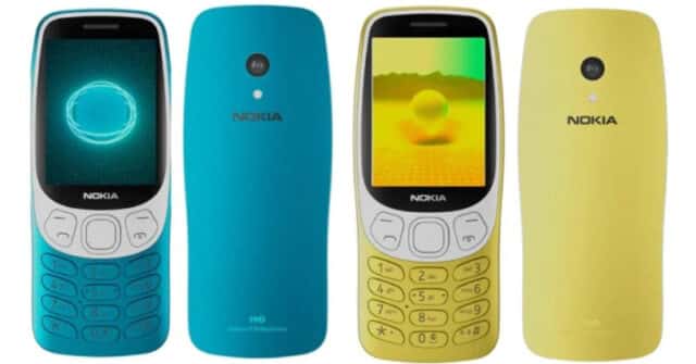 El icónico Nokia 3210 de los 90 regresa este 2024 con 4G y más