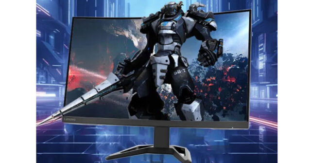 Lenovo lanza un monitor gaming curvo 2K 180Hz de 31,5 pulgadas con curvatura 1500R en China