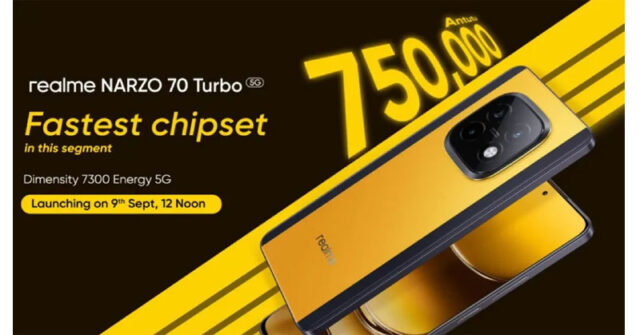 Realme Narzo 70 Turbo se lanzará la próxima semana en India