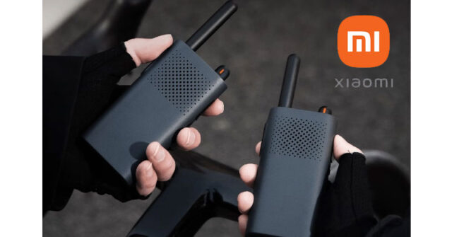 Xiaomi Walkie-Talkie 3 Chat Edition debuta con un alcance de 5 km y una batería de 120 horas